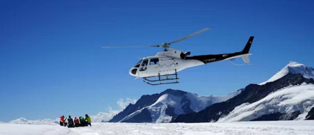 Helicopter tour to Langtang
